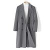 100% Wool Women Coat Autumn Wool Long Coat Handmade Pea Coat Winter Warm Wool Long Jacket Overcoat