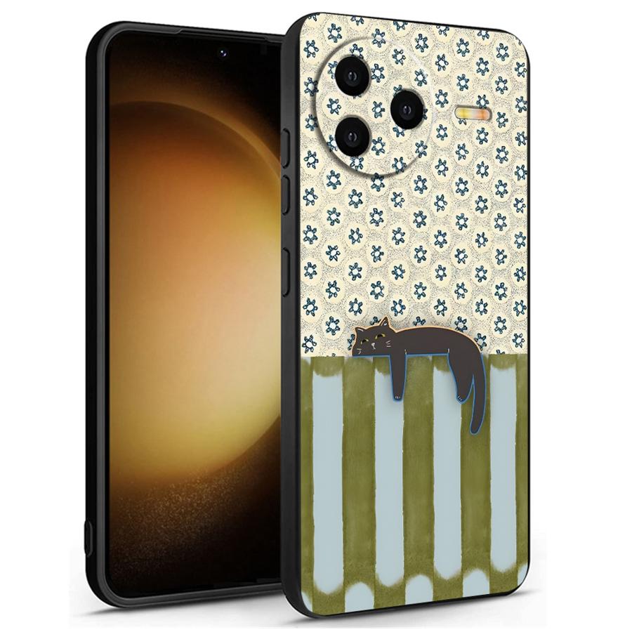 Мультяшный чехол-сетка с кошкой для Xiaomi Redmi A1 A2 Plus 13C 14C A4 12C K40 K80 Pro 10 A5 9 A3 Funda Чехол для телефона