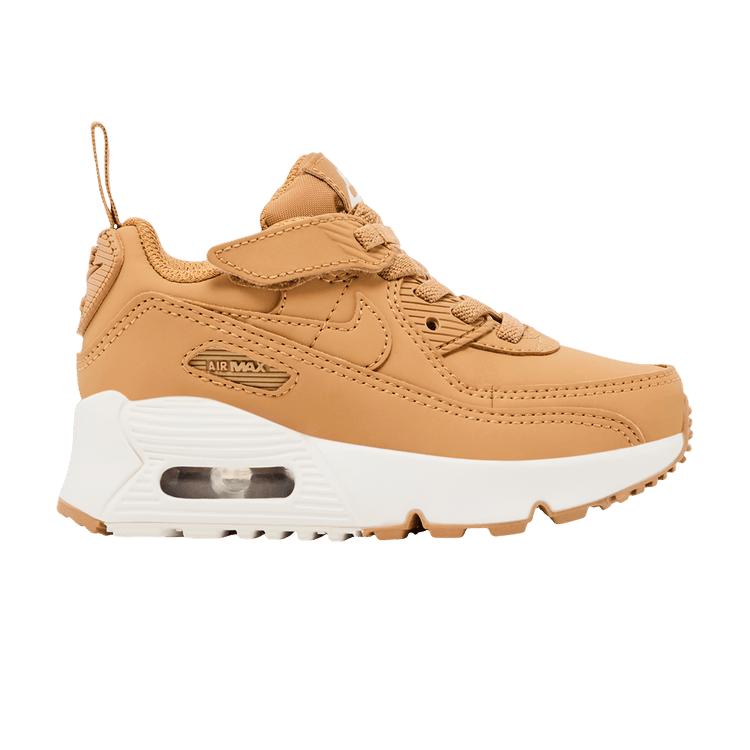 Kids' Sneakers Nike Air Max 90 EasyOn Flax (PS) Flax/Sail/Flax
