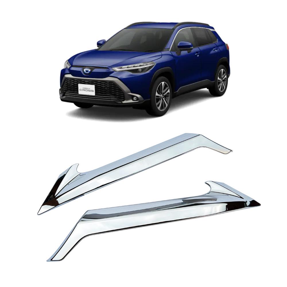 Декоративная решетка с гальваническим покрытием для моделей Corolla Cross 2022-2024 гг.