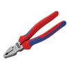 Knipex 02 02 Серия Комбинированные плоскогубцы с высоким рычагом, Многокомпонентная рукоятка