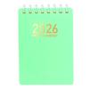 2026 Day Planner A7 Pocket Size Coil Notebook for Law Nursing Sketching Office Task Organizer for Work Study Planning