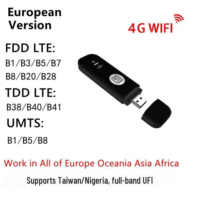 Глобальный 4G USB WiFi усилитель: Портативная беспроводная интернет-карта для использования в помещении и на улице