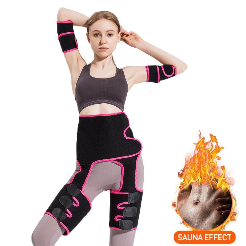 Комплект поясов для похудения с высокой талией для бедер и рук для эффективного снижения веса и формирования фигуры