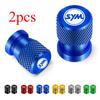 2 шт. Для SYM Maxsym 400I 600I TL500 TL508 Jetx Jet X 125 150 Fiddle 2 3 4 Колесо Шина Запчасти Колпачки Клапанов Покрышка Воздушный Пыльник