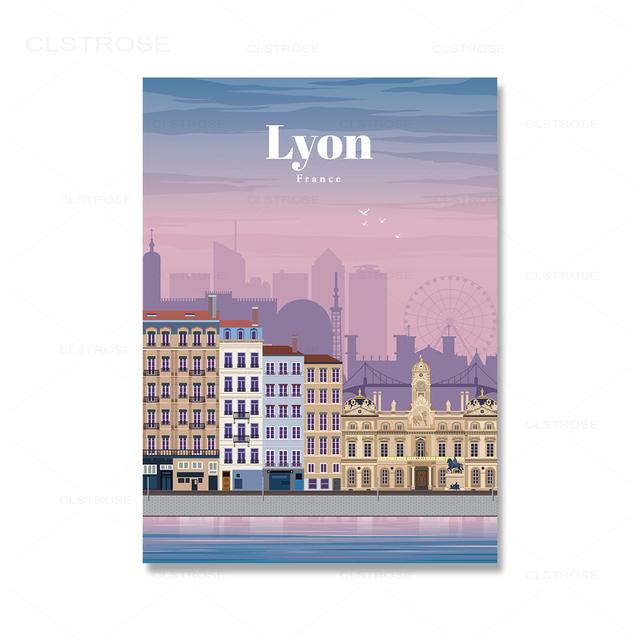 City Travel Landscape Poster Spain Australia Singapore Mexico Agra Canvas Prints Nordic Wall Art Picture Livingroom Office Decor No Frame