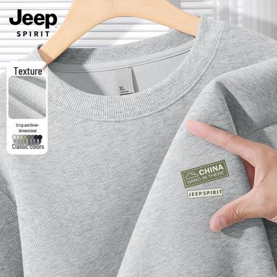 Мужской пуловер JEEP SPIRIT свободного кроя в стиле кэжуал