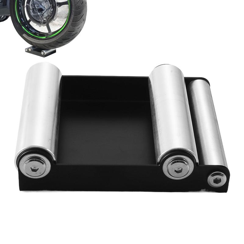 Кронштейн для чистки колес мотоцикла, Ролик для велосипедных шин, Стальная подставка, Инструмент для мытья и чистки шин, Роликовая рампа, Чистка шин мотоцикла