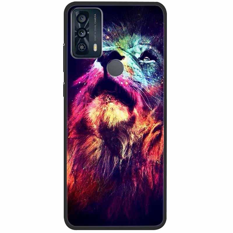 Чехол For TCL 20B Case 6159K Силиконовый Мягкий Модный TPU Чехол для Телефона для TCL 20B Case для TCL 20B 20 B Бампер Защитный TPU Оболочка