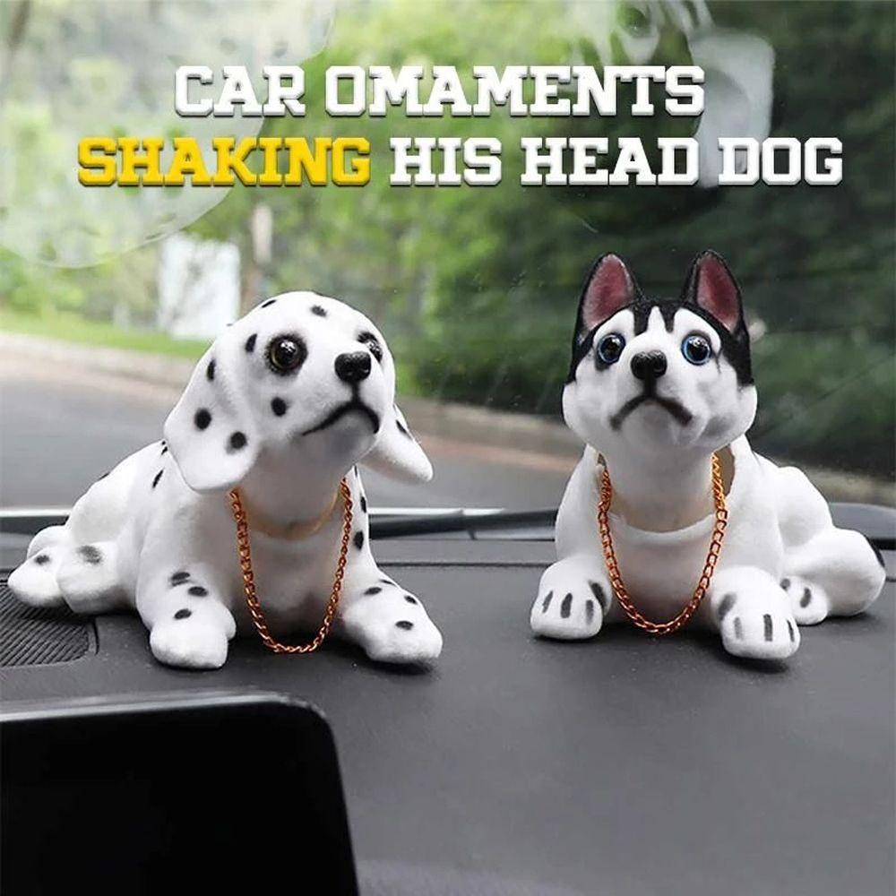 Beagle Dashboard Decoration Shake Head Dog Car Dog Ornament Simulation Car Dog Nodding Puppy Doll