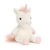 Jellycat Мифическая серия животных Пушистый единорог Милая кукла Плюшевая кукла 28 см высотой