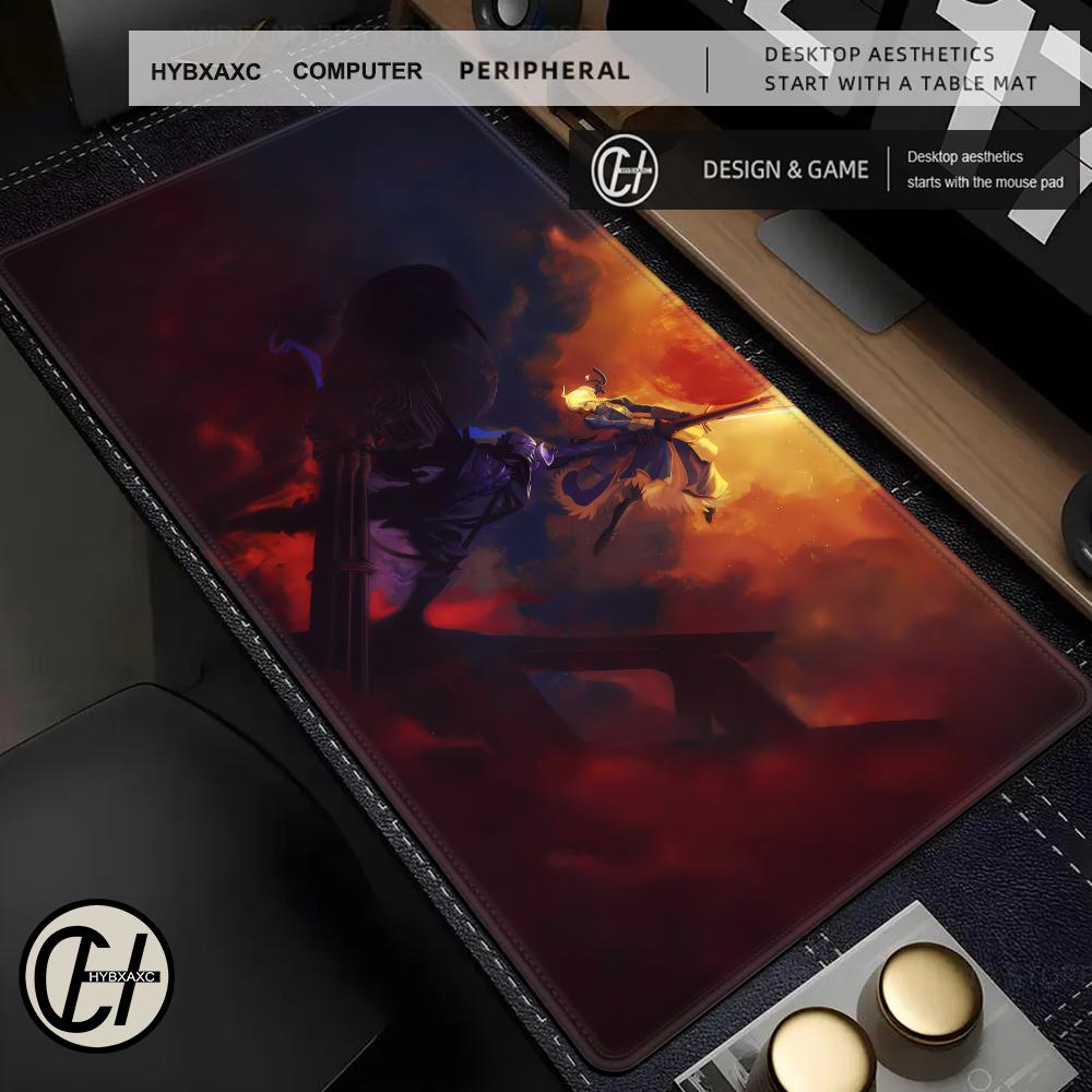 Xxl Mouse Pad Desk Mat Laptop Office Anime Hybxaxc Desk Bberserker Decor Extended Mouse Pad Pc Keyboard Mat Oversize Desk Pad