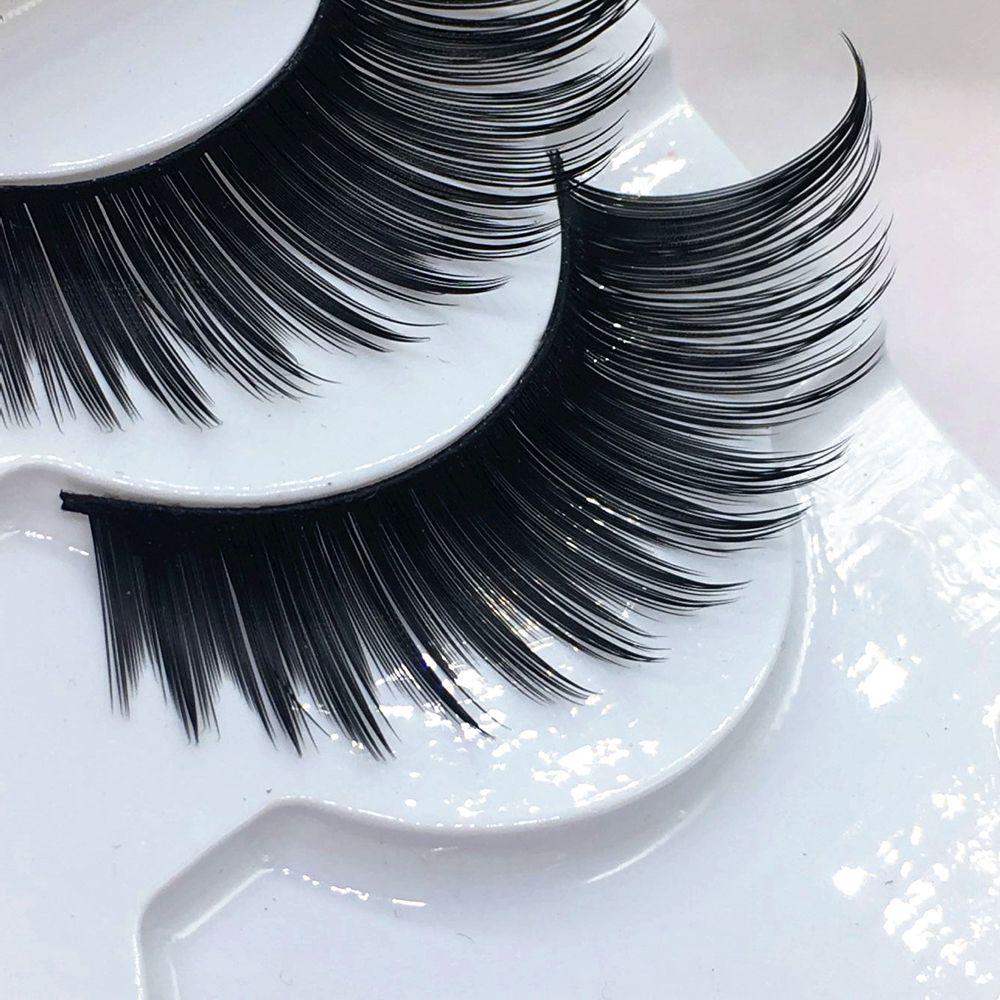 5 Pairs Beauty Thick Handmade Makeup Tools Eye Lashes Extension False Eyelashes Exaggerated Styel