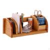 /12 Dollhouse Miniature Office Supplies Kit Accessories Book Shelf Study Stationery Organizer Wood