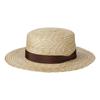 Базовая соломенная шляпа-канотье Enchi Wide Straw Hat Широкополая Солнцезащитная УФ Универсальный размер Коричневая - Поля, Лента, Защита, Защита, Антибактериальная, Дезодорирующая,