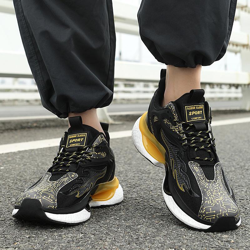 Мужская обувь Кроссовки Мужская обувь класса люкс Мужская трендовая повседневная обувь Кроссовки для бега Дышащая обувь Tenagers модные мокасины кроссовки