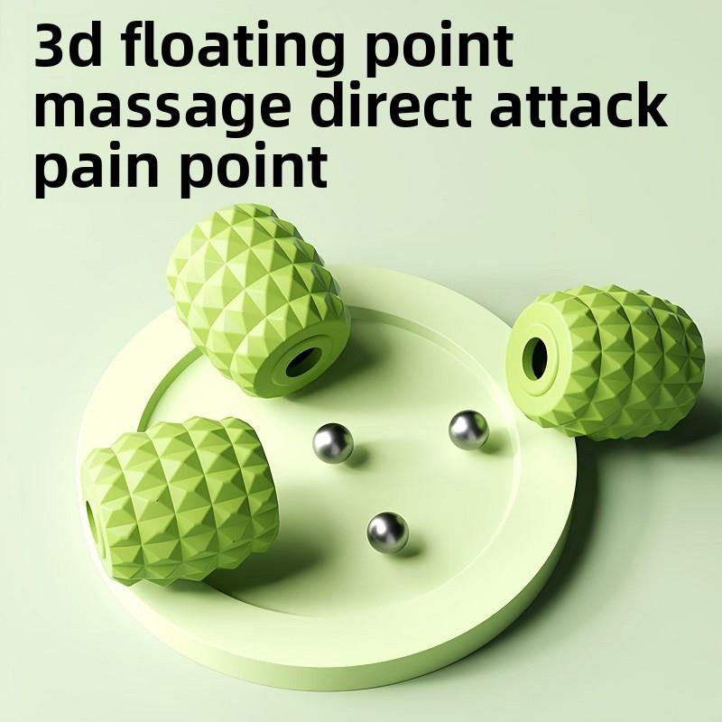 Circular Leg Clamp Handheld Muscle Roller Ergonomic Versatile Accessories Massage Roller Massager Tool for Leg Home Travel