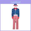Костюм Дяди Сэма из фильма «Судная ночь: Анархия» для Хэллоуина и тематических вечеринок