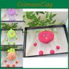 Vegetable Colorful Plush Keychain Accessories With Lovely Scream Expressions Aroma And
