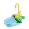 Parrot Bath Bird Shower Bathtub Toys Automatic Parrots Paddling Pool With Faucet Swimming Pools Pet Feeder Kitchen Playset