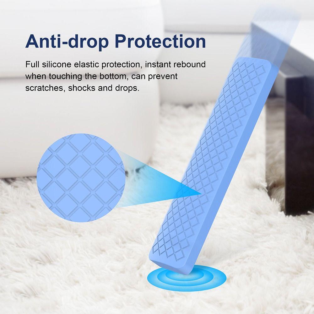 Простой цветной чехол для пульта дистанционного управления, силиконовая защита для пульта дистанционного управления для Xiaomi TV Box S (2-е поколение)