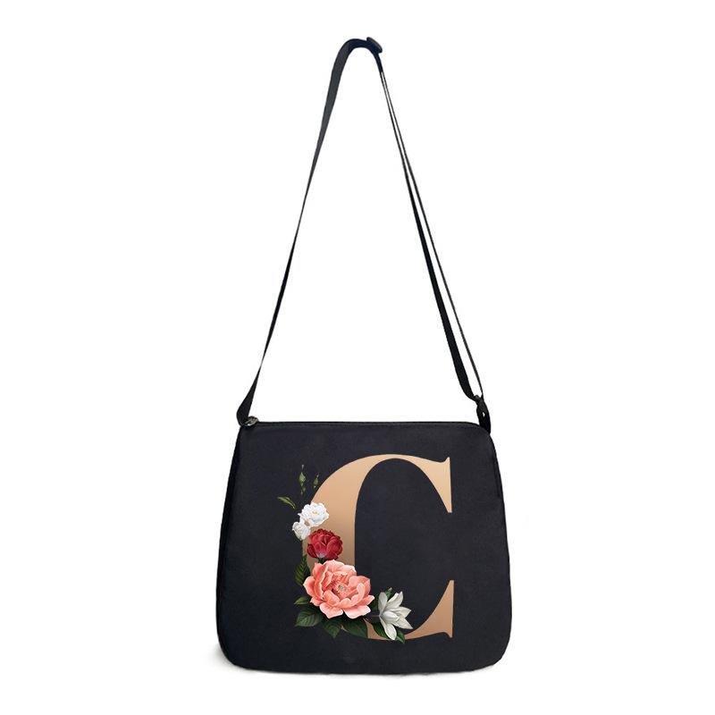 Новая сумка с принтом букв, женская модная универсальная сумка-клатч, портативная сумка-мессенджер, сумка-подмышка, наплечная сумка