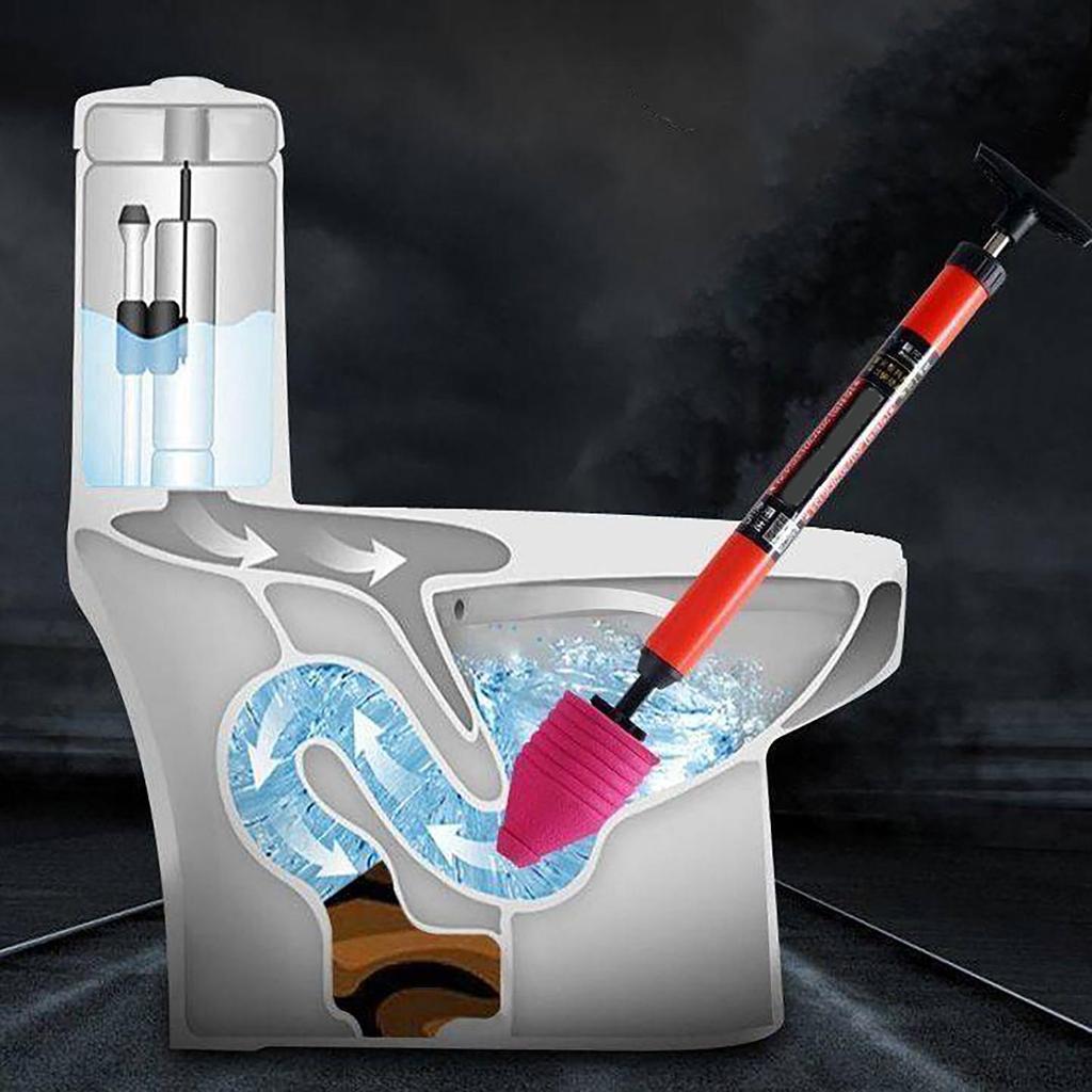 High Pressure Toilet Unblock,Toilet Plunger Kits,One Shot Toilet Pipe Plunger,Air Plunger For Toilet, Floor Drain, Clogged Pipe