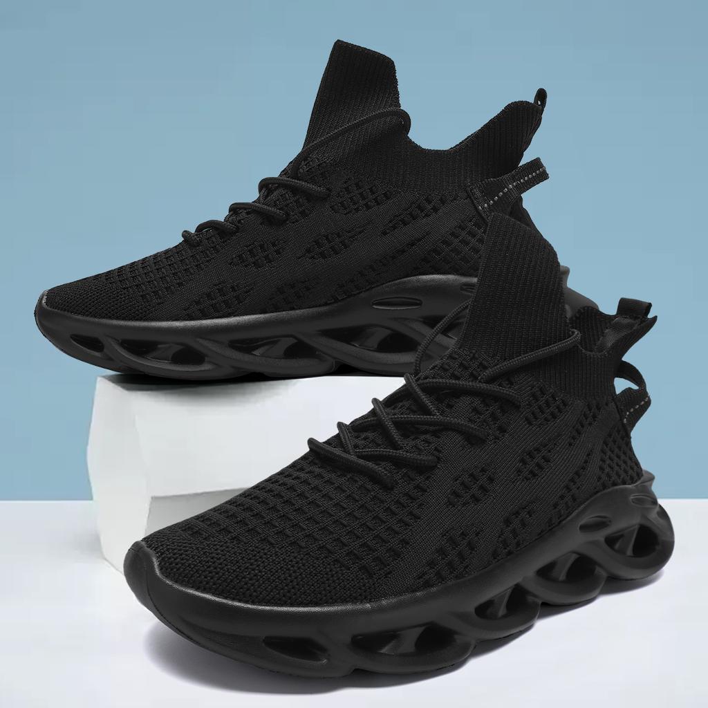 Fashion Hot Selling Men's Running Shoes Breathable Sports Sneakers Outdoor Non-Slip Soft Sole Comfortable Running Shoe Athletic Jogging