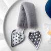 1PC Soft Shawl Outdoor Windproof Winter Warm Cold-proof Plush Scarves Super Soft Furry Scarf Faux Fur Polka Dot