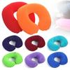 Flocking Neck Support U-Shaped Neck Cushion Office Nap Sleeping Pillow Neck Pillow Soft Pillow