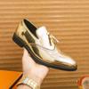 Fashion Casual Business Men's Shoes Gentleman Versatile British Style Design Casual Party and Office 38-46 Plus Size Slip On Loafer