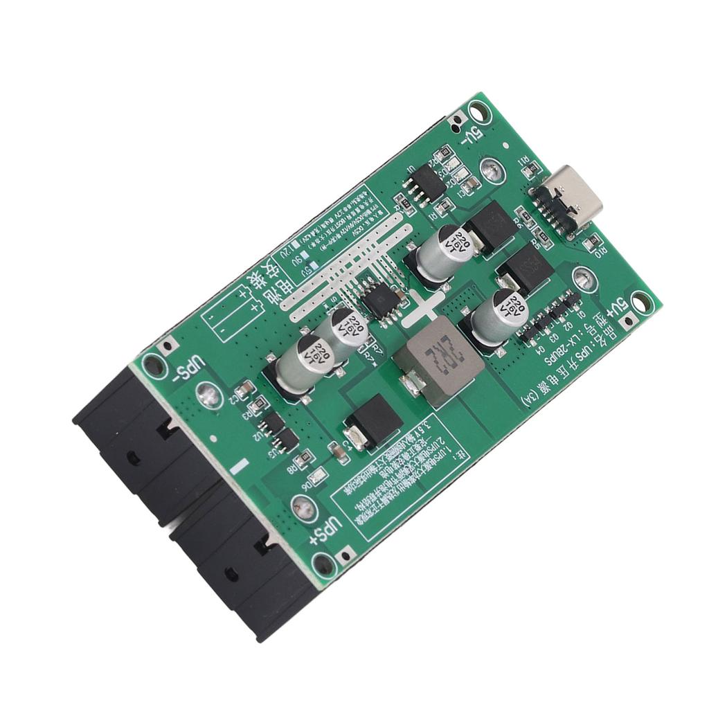 15W 3A High Power UPS Battery Boost Charging Module 18650 Lithium Battery Step Up Charger Board 5V 1A