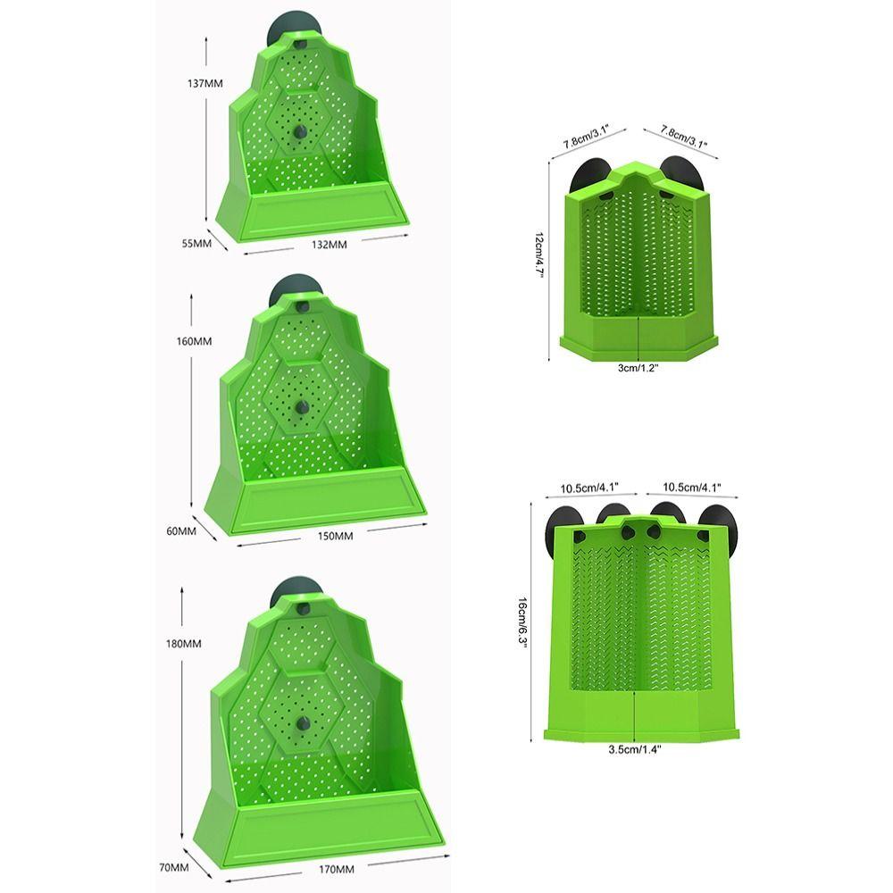Plastic Live Insect Dish Suspendable Design Lizard Food Tray Predator Feeder Bearded Dragon Feed