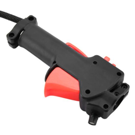 Handle Switch Durable Freely Retractable Strong Sturdy Stable Good Compatibility Plastic Grass Trimmer Throttle Control Handle with Switch for Garden