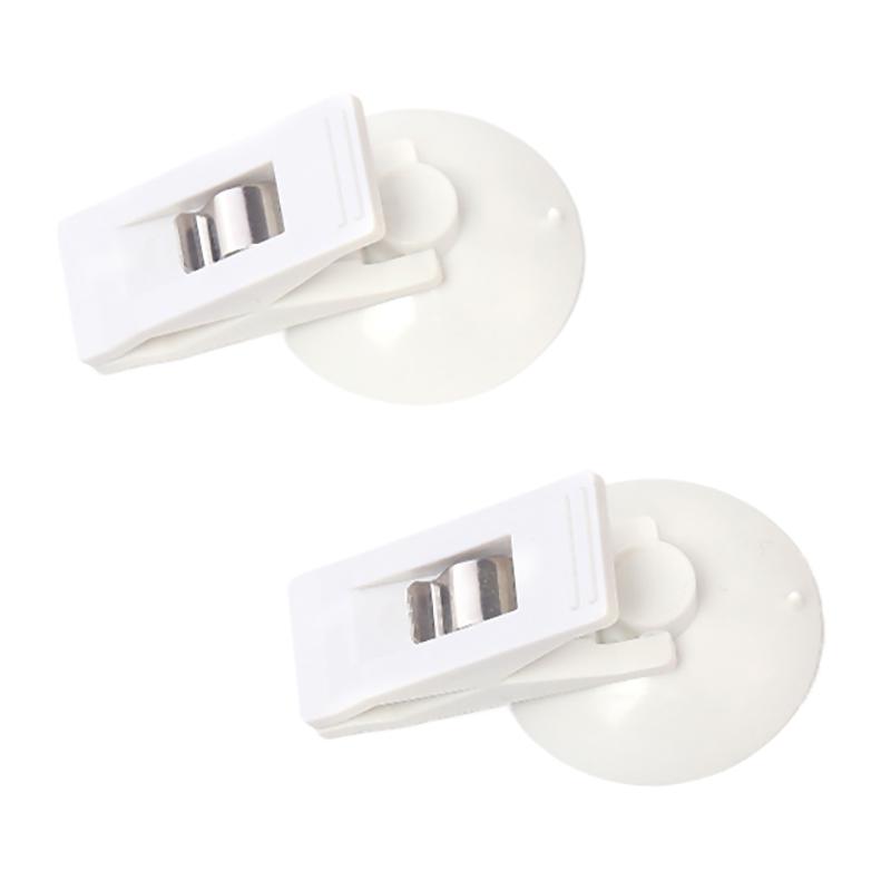 1 пара зажимов для крепления на окно салона автомобиля, пластиковый зажим на присоске, съемный держатель для солнцезащитного козырька, занавески, полотенца