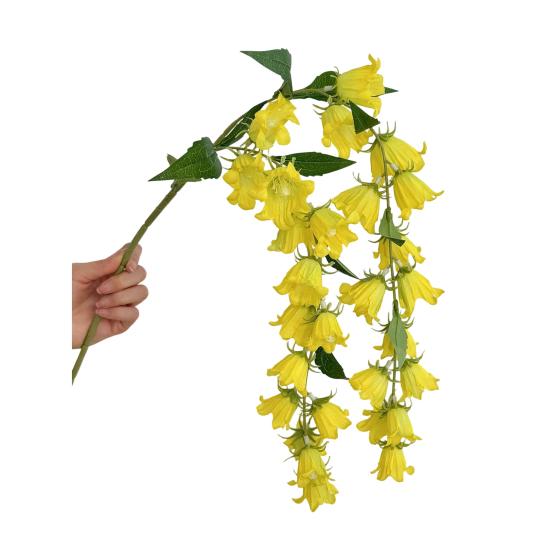 38" Искусственный Ландыш Длинный Стебель Искусственный Шелковый Цветок Букет для Высокой Вазы Искусственные Растения для Дома Свадьбы Вечеринки Дня Рождения Украшения для Дома