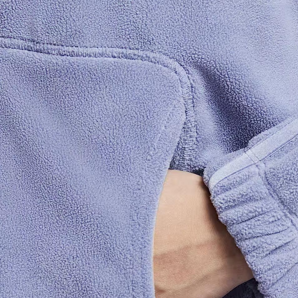 Nike Термо свитшоты женские World Indigo/Walking Blue С воротником-стойкой Умеренный Обычный HV3716-499