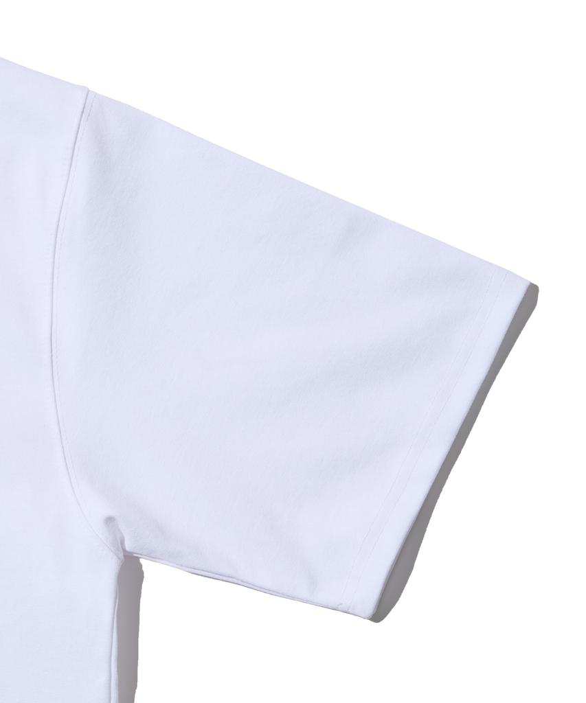 CARGOBROS Heavy Line Short Sleeve T-Shirt (White)