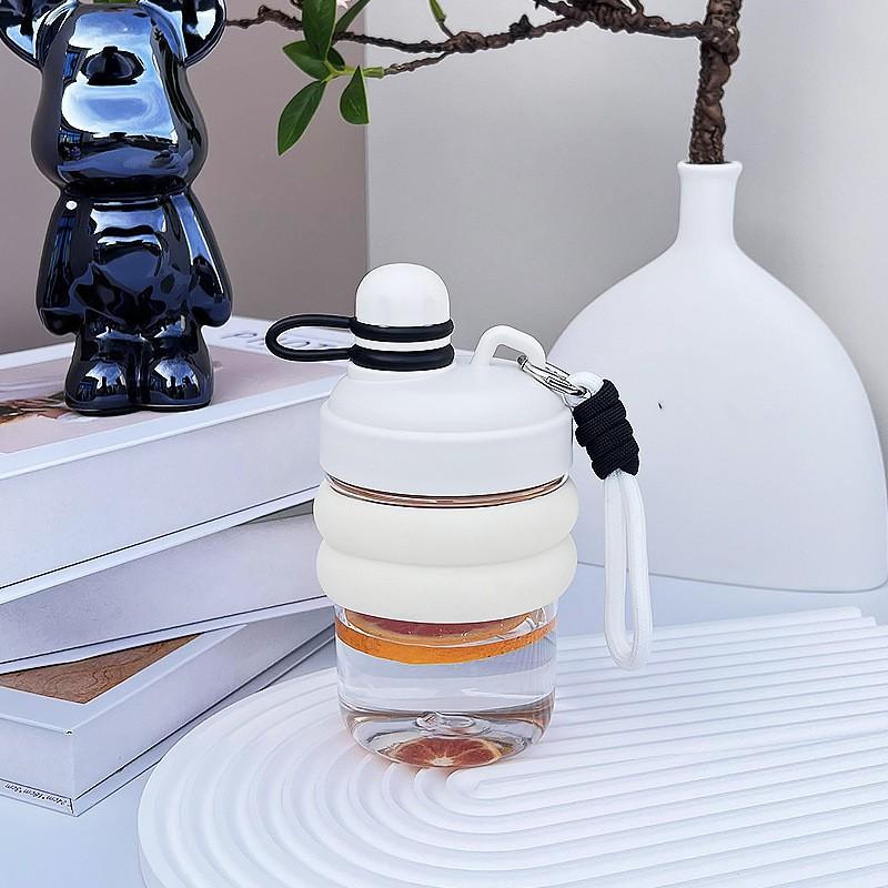 Sparkling Rhinestone Water Bottle Women - Compact Portable Ins Style PP Cup With Direct Drinking Spout
