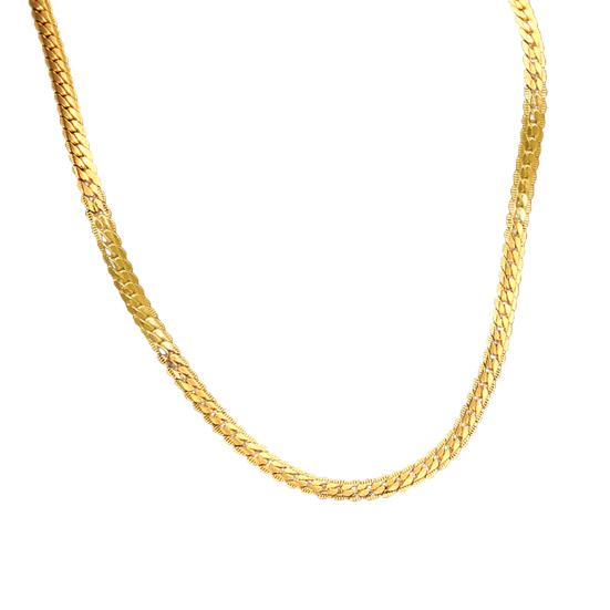 Мужское ожерелье 5 мм 20 дюймов Витая цепь Украшение Ювелирные изделия Долговечная Универсальная цепь-ожерелье для вечеринки