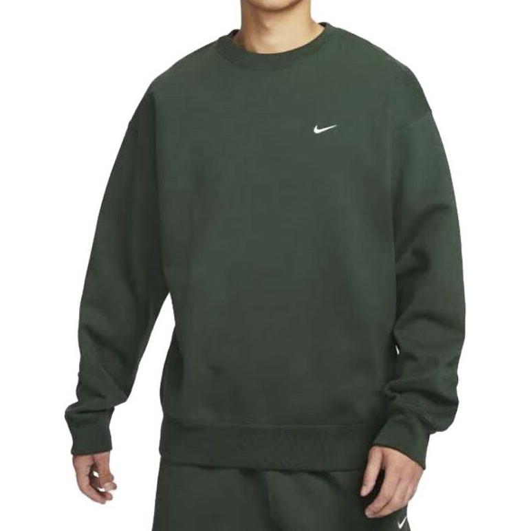 Nike Мужская толстовка Solo Swoosh Зеленая DX1362-323