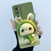 For Vivo V20 SE Case V2022 V2023 Lovely Cartoon Cat Liquid Silicone Soft TPU Shockproof Bumper For Vivo V20SE Phone Cover Funda