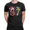 Christmas 67 Meme Six Seven Men T Shirt  Novelty Tee Shirt Short Sleeve Round Collar T-Shirts Cotton Summer Tops
