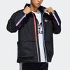 Adidas Originals Adicolor Colorblock Zip Jacket With Print Detail Men Jacket Black GP1872