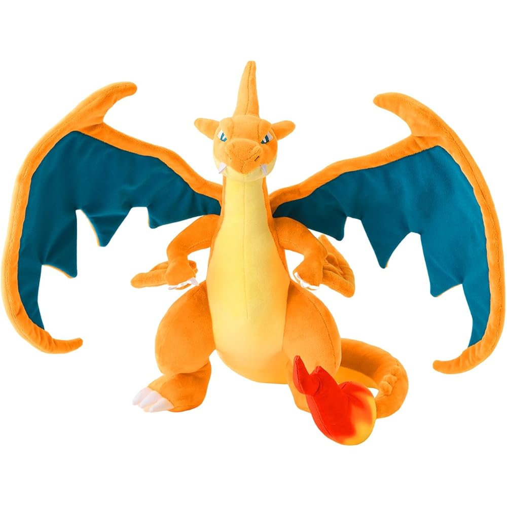 Pokemon Center Original Mega Charizard Y Plush Toy Soft Stuffed Animal