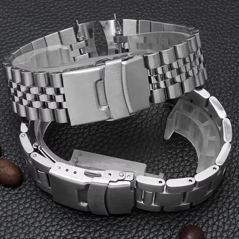 Нержавеющая сталь Часовой ремешок для Casio MDV107 MDV106 Запасной браслет 22 мм Высококачественный ремешок для запястья Мужские Женские Аксессуары для часов