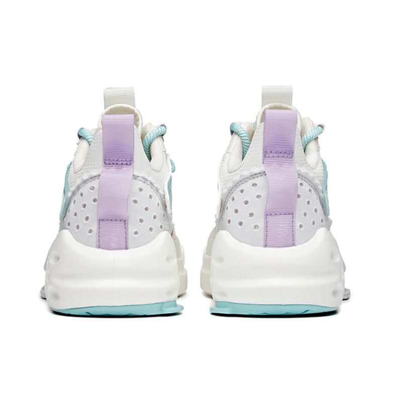ANTA Badao Mid 'White Blue Purple' Women's Sneakers 122128084-3