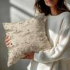 Style Japanese Natural Handdrawn Cushion Cover Patterned Cushion Cover Romantic  Cozy Home Sofa Decoration