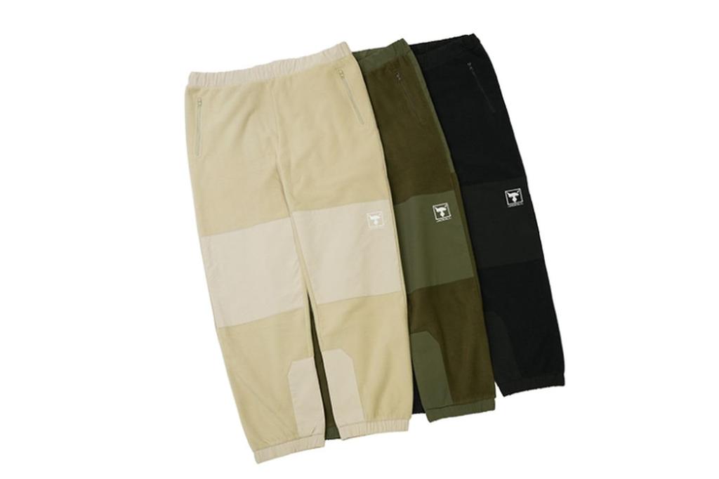 JACKALL Double Face Fleece Pants M Size Olive