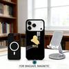 Чехол для телефона N-Nation Иракский флаг Для iPhone 17,16,15,14,13,12,Pro,Max Для MagSafe Магнитная беспроводная зарядка